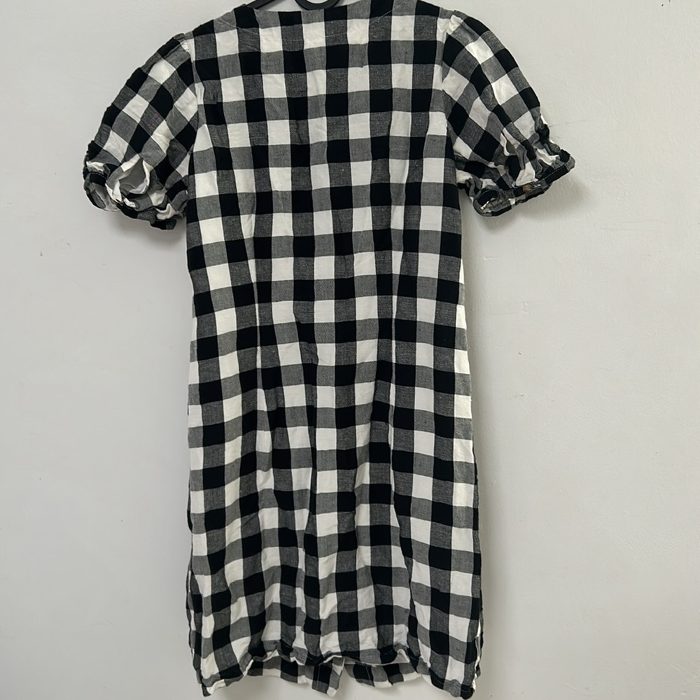 Like New Loft Plaid Mini Dress -00P - Picture 4 of 4